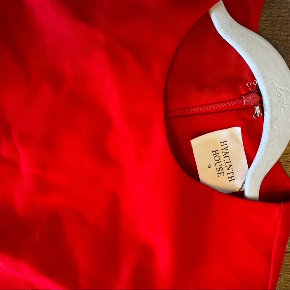 Tuckernuck hyacinth house red dress with fringe - Picture 6 of 8